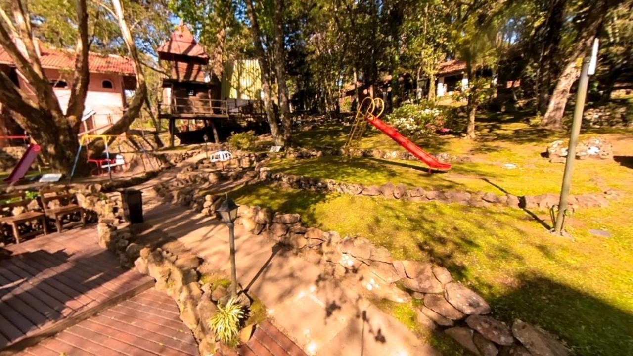 Apto No Centro De Gramado Com Piscina Termica Esterno foto