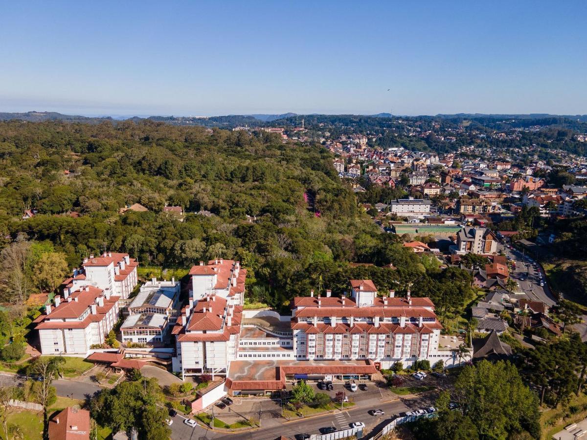 Apto No Centro De Gramado Com Piscina Termica Esterno foto