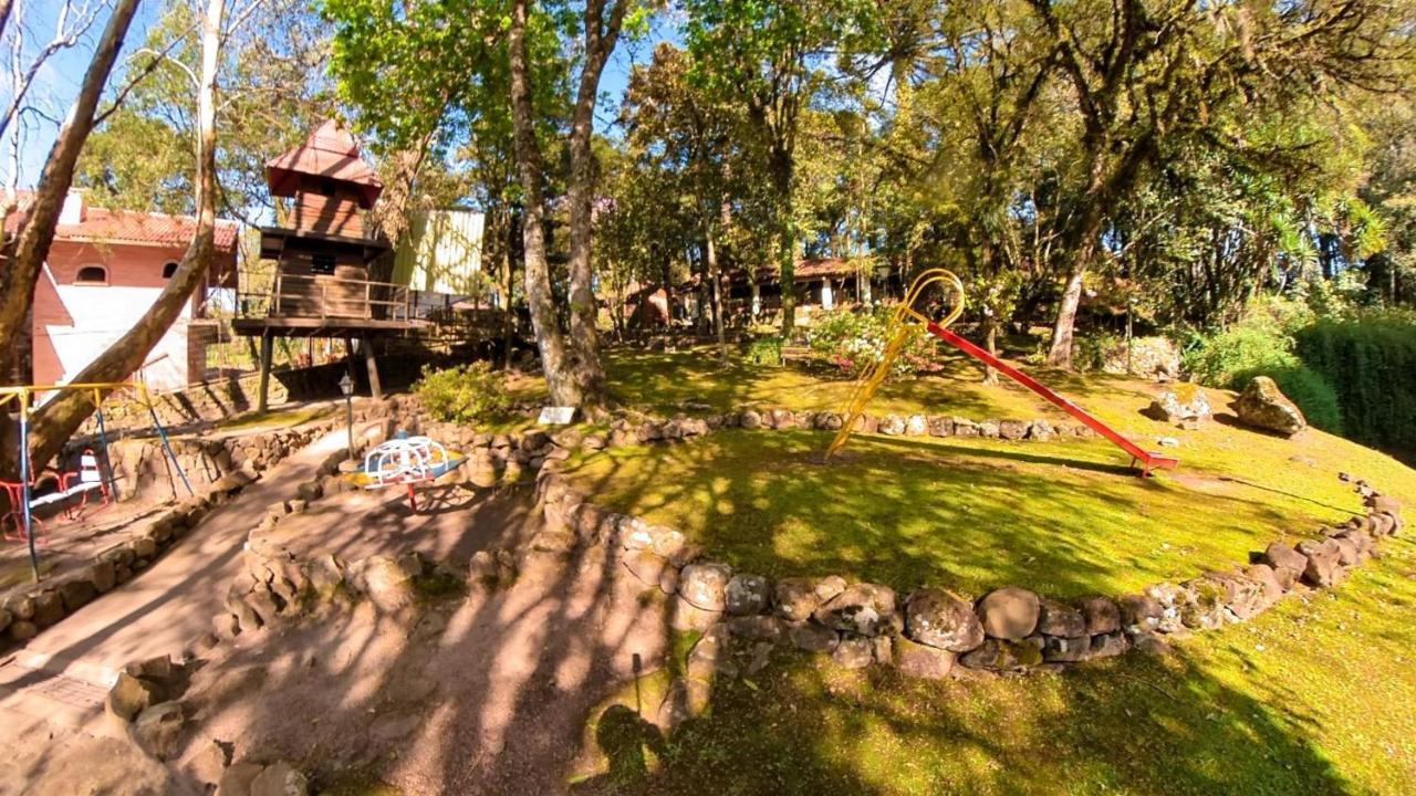 Apto No Centro De Gramado Com Piscina Termica Esterno foto