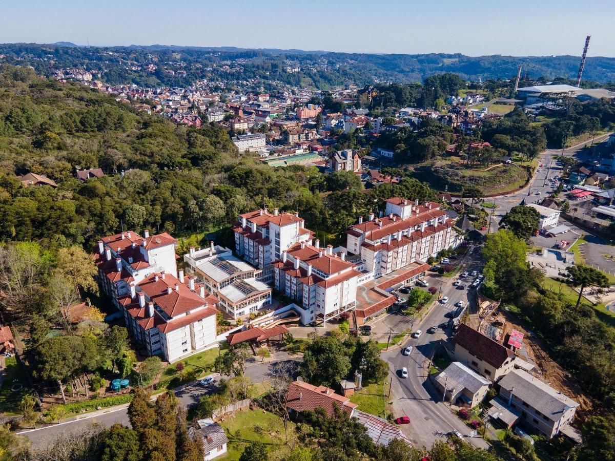 Apto No Centro De Gramado Com Piscina Termica Esterno foto